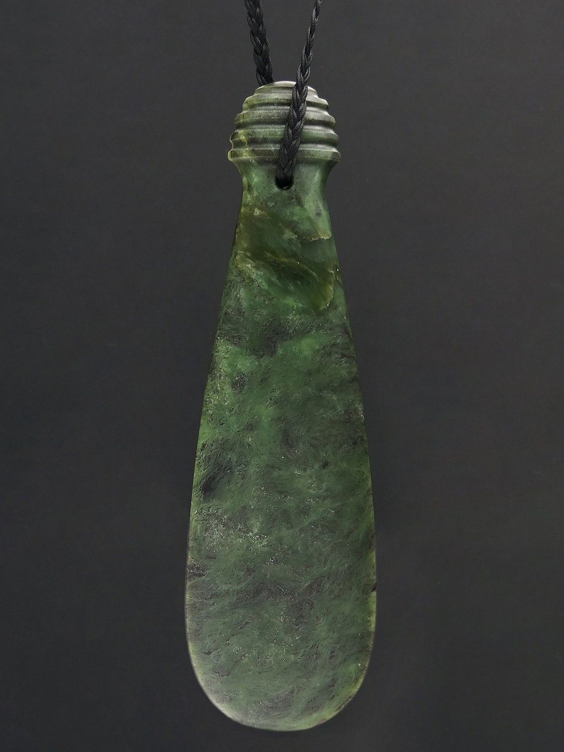 Moko Pounamu Mere NZ Genuine Totoweka Pounamu - Taharora