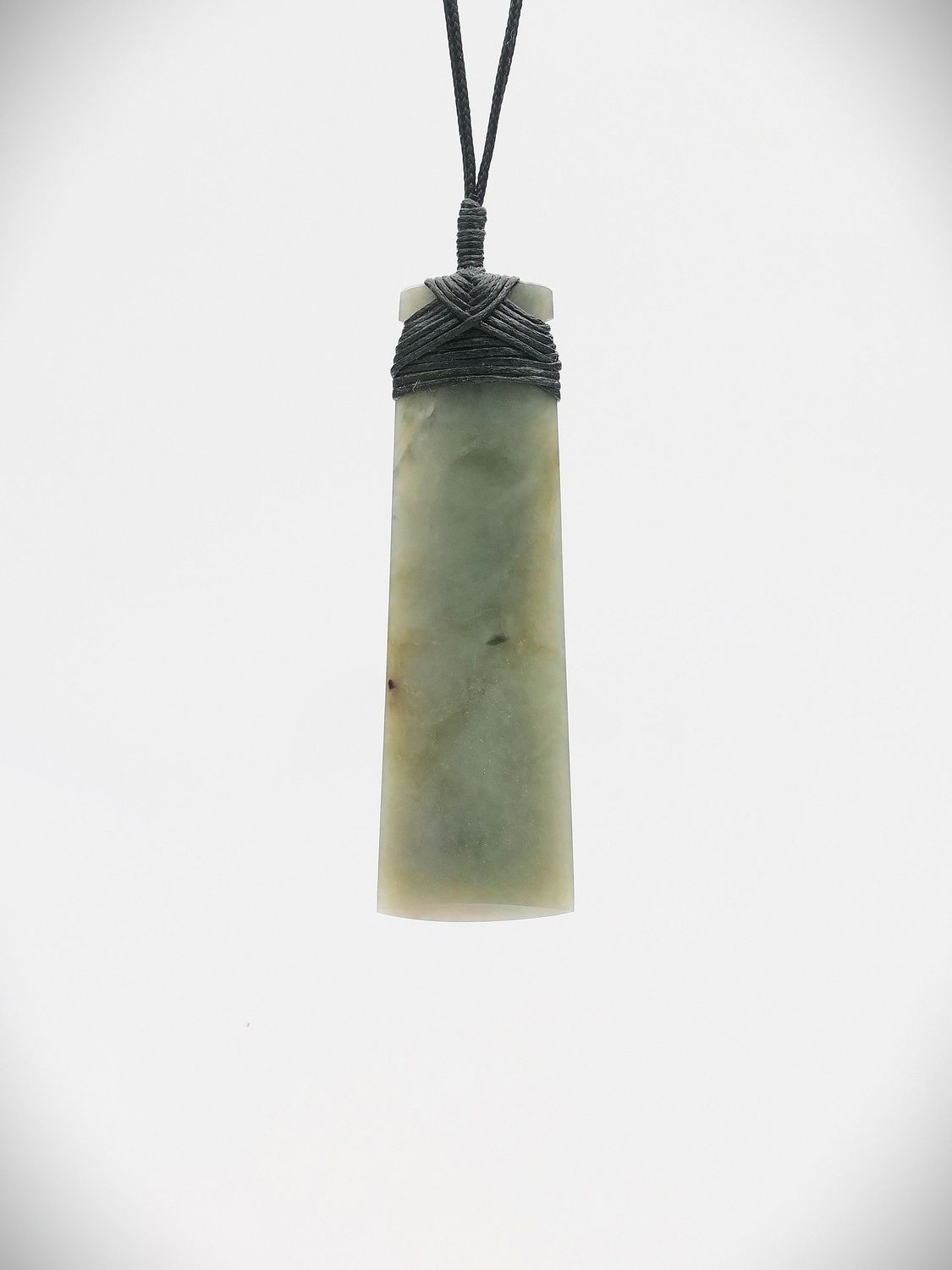 Moko Pounamu Toki NZ Genuine Hapopo Greenstone - Taharora