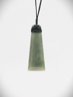 Moko Pounamu Toki NZ Genuine Hapopo Greenstone - Iritekura