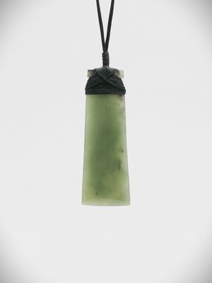 Moko Pounamu Toki NZ Genuine Hapopo Greenstone - Ruatoria