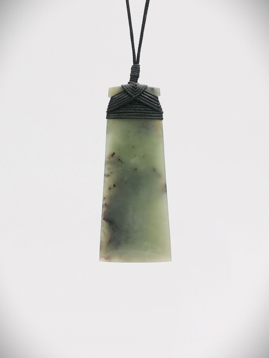 Moko Pounamu Toki NZ Genuine Hapopo Greenstone - Hiruharama