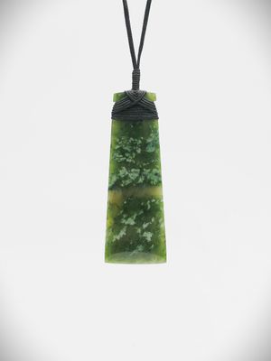 Moko Pounamu Toki NZ Genuine Hapopo Greenstone - Hikurangi