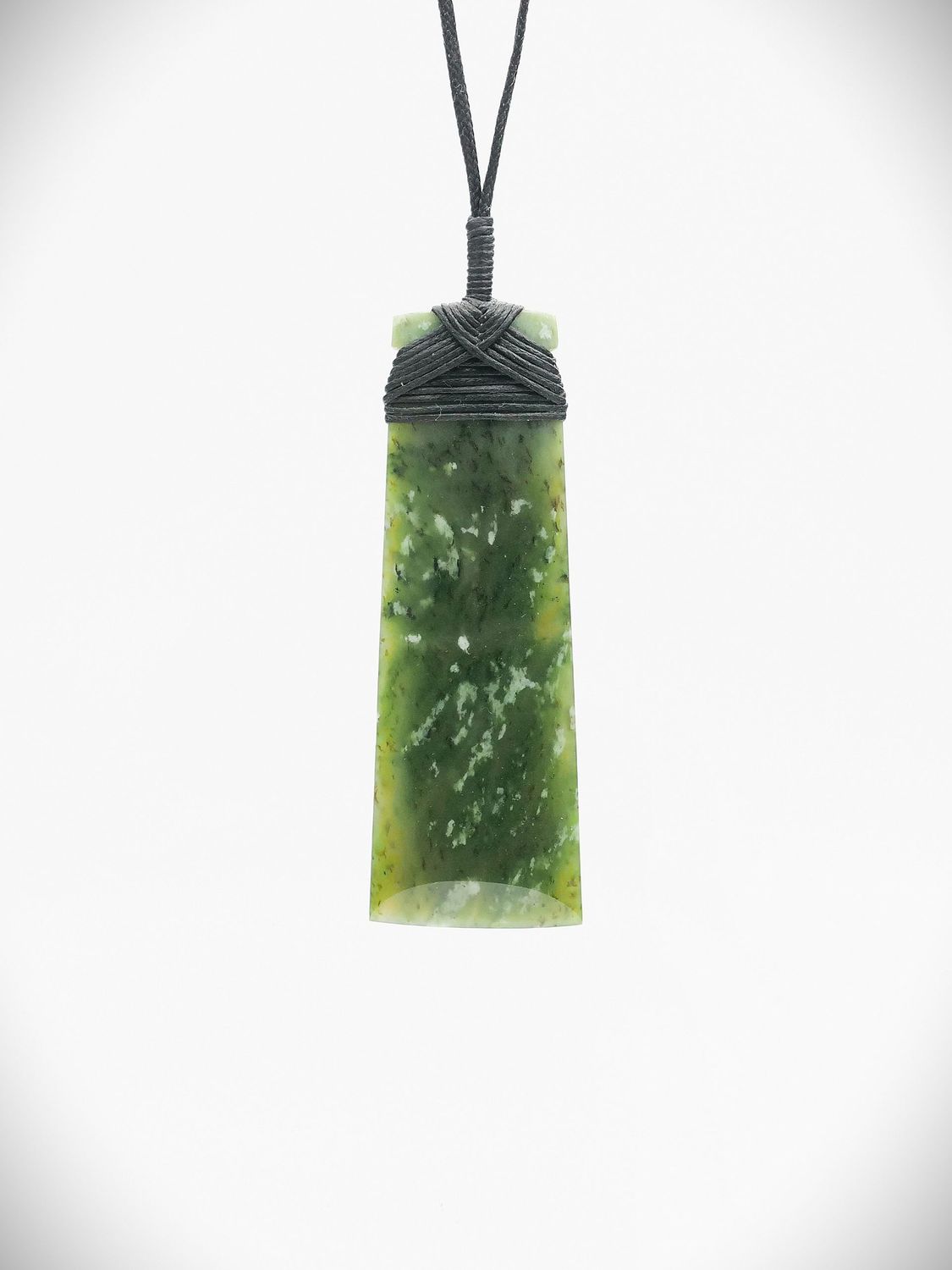 Moko Pounamu Toki NZ Genuine Hapopo Greenstone - Potaka