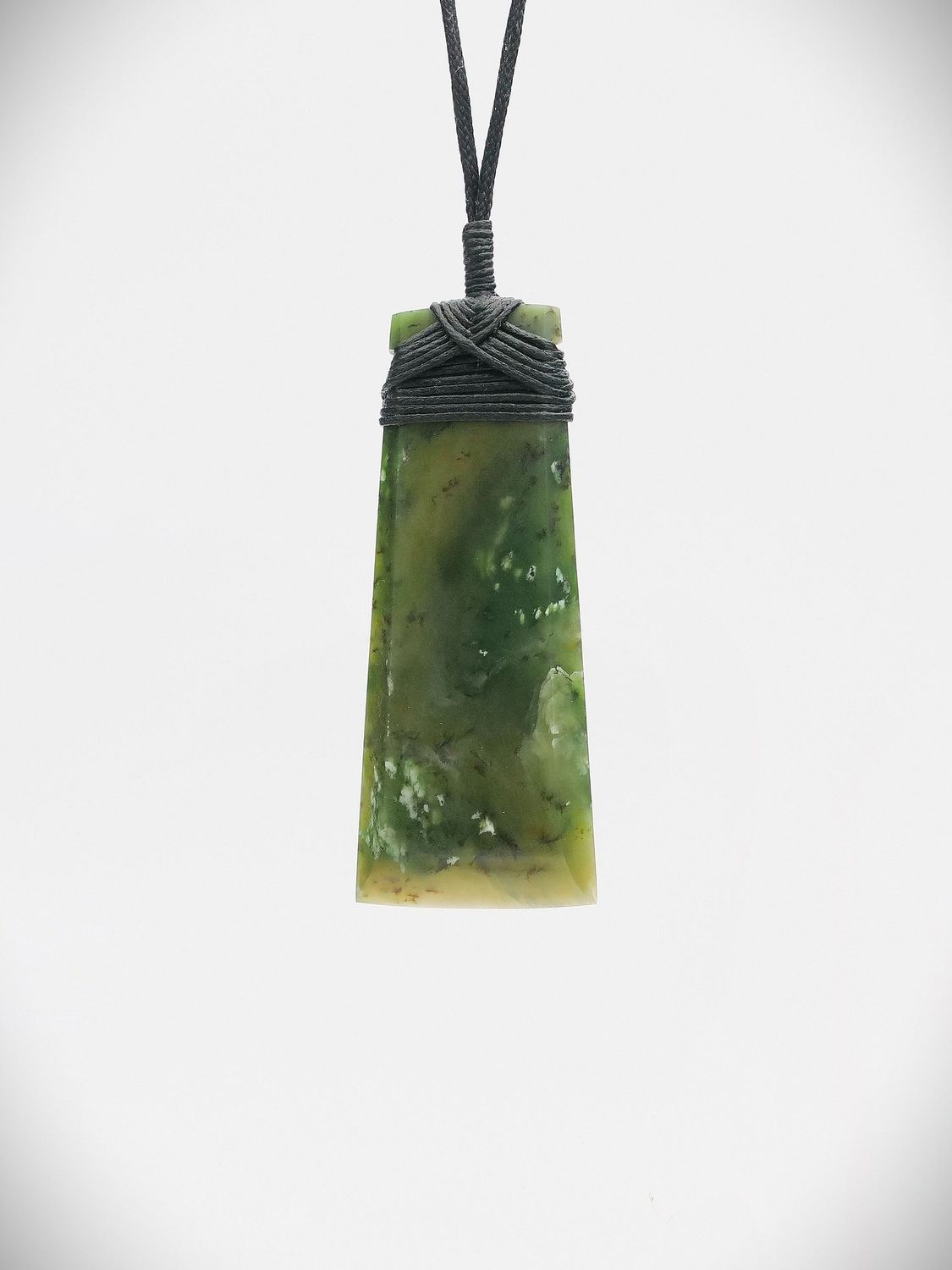 Moko Pounamu Toki NZ Genuine Hapopo Greenstone - Rauru