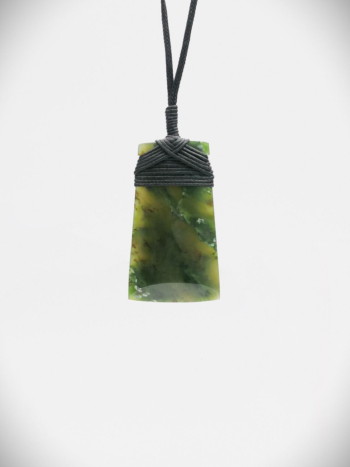 Moko Pounamu Toki NZ Genuine Hapopo Greenstone - Whakarua