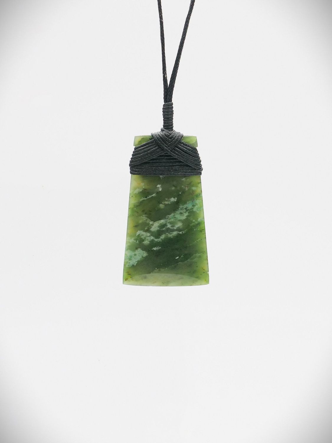 Moko Pounamu Toki NZ Genuine Hapopo Greenstone - Whakarua