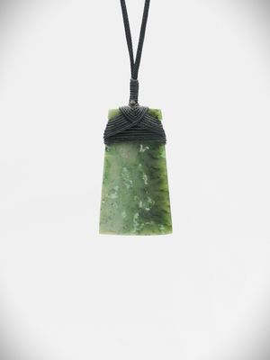 Moko Pounamu Toki NZ Genuine Hapopo Greenstone - Waiomatatini