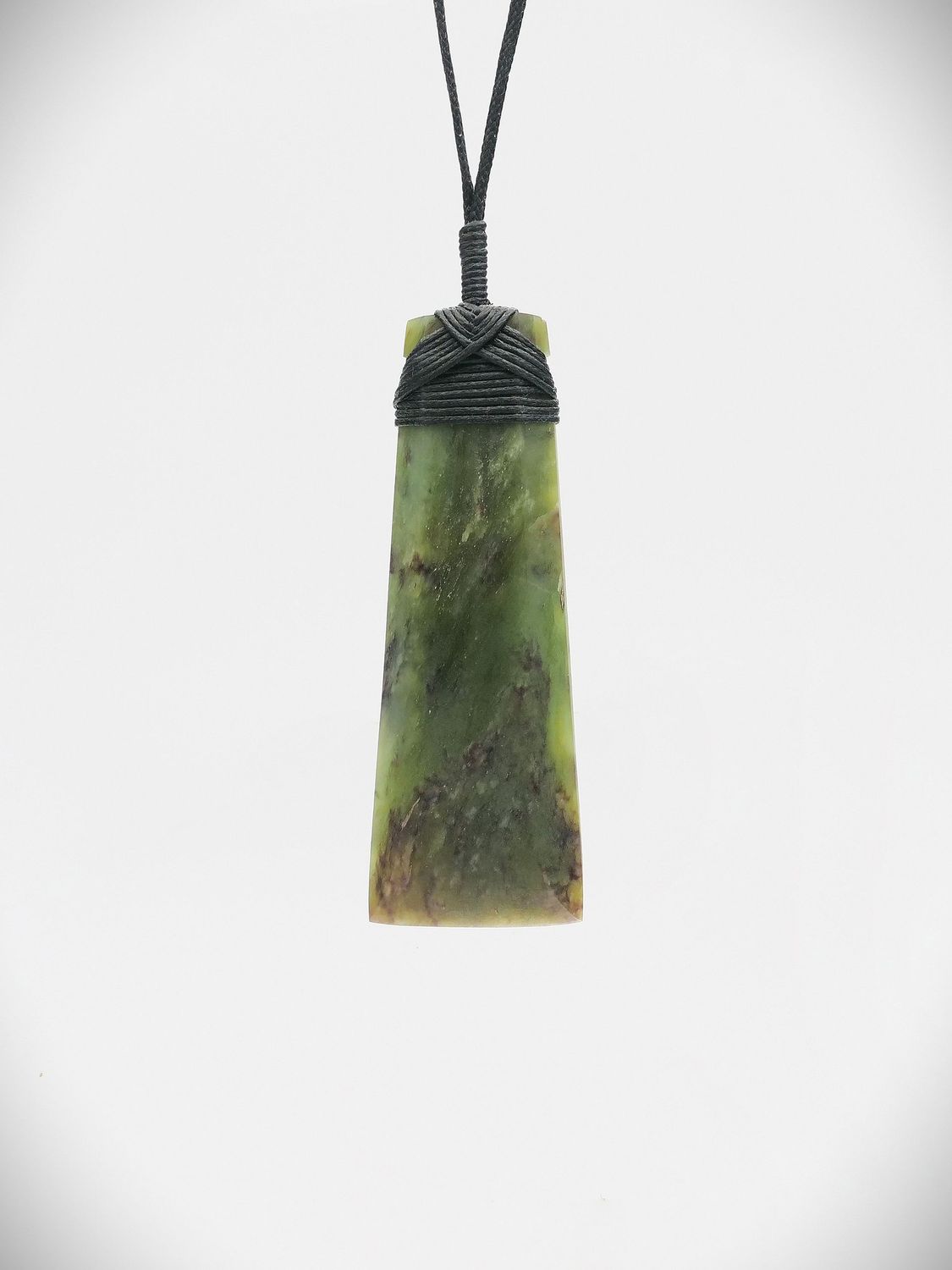 Moko Pounamu Toki NZ Genuine Hapopo Greenstone - Tinatoka