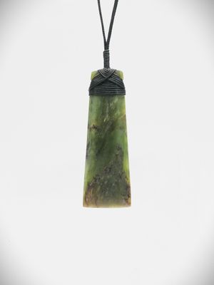 Moko Pounamu Toki NZ Genuine Hapopo Greenstone - Tinatoka