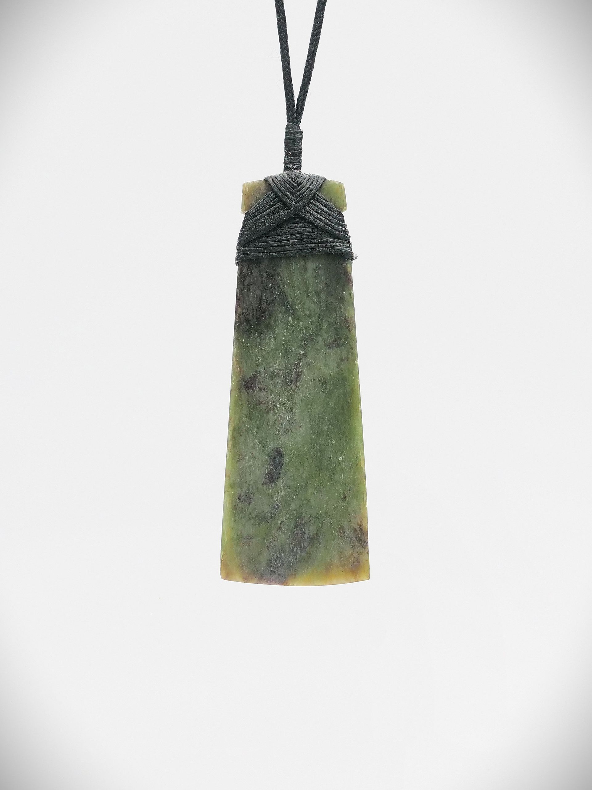 Moko Pounamu Toki NZ Genuine Hapopo Greenstone - Porourangi