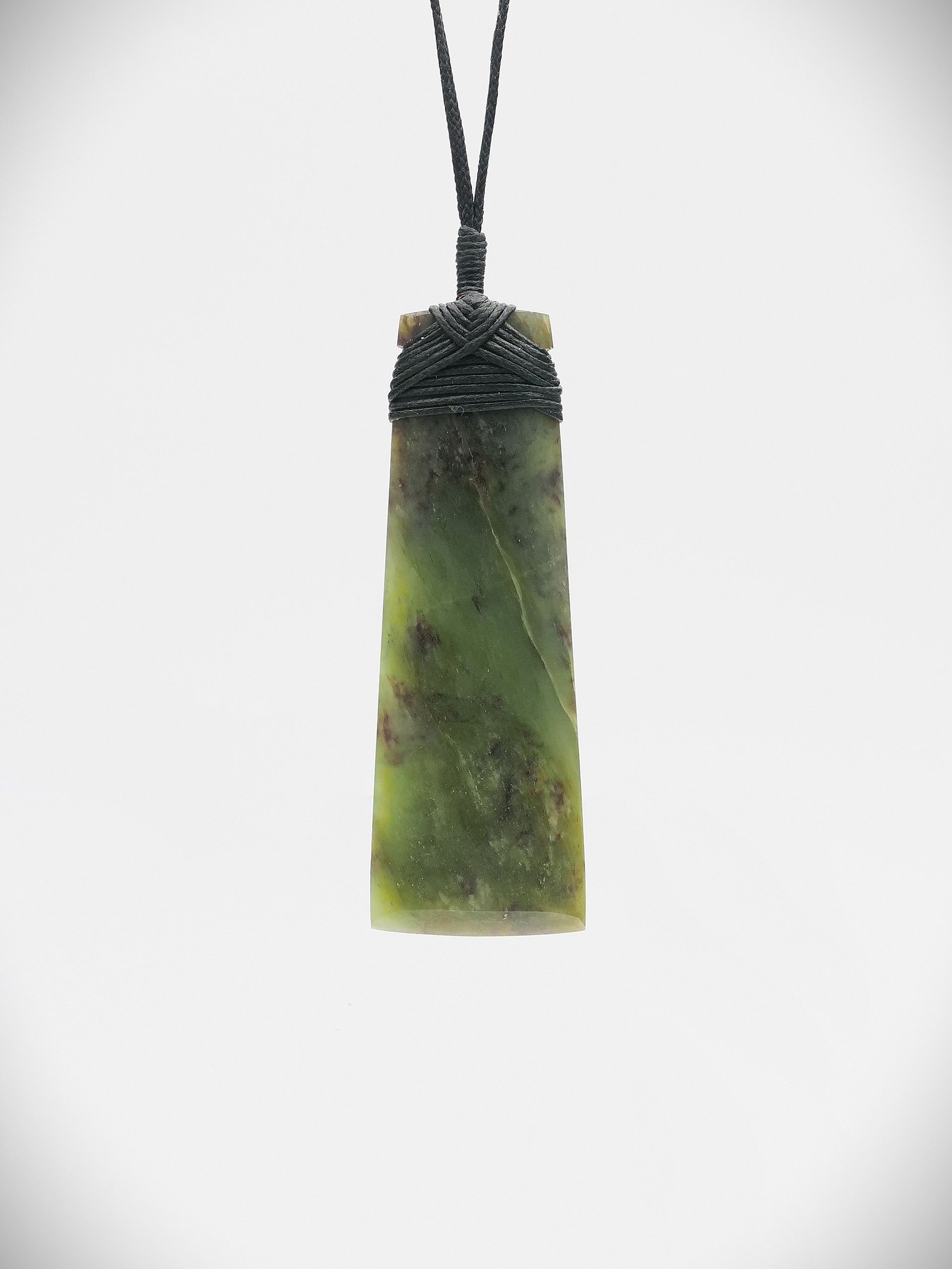Moko Pounamu Toki NZ Genuine Hapopo Greenstone - Pokai