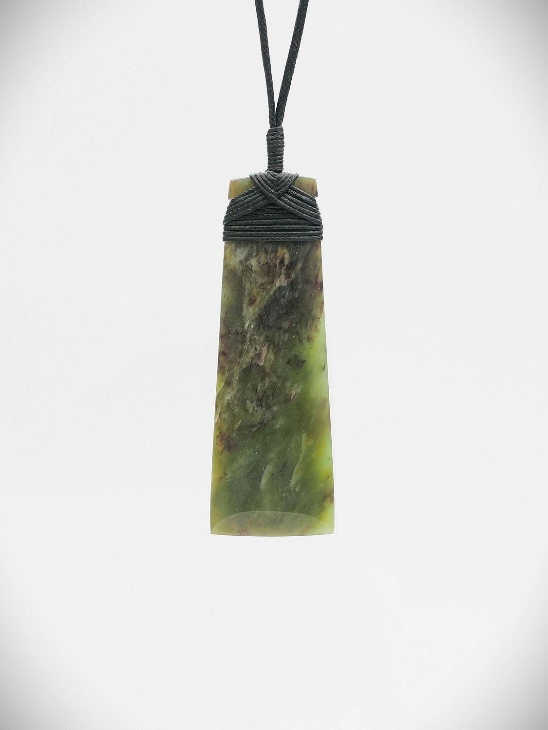 Moko Pounamu Toki NZ Genuine Hapopo Greenstone - Pokai
