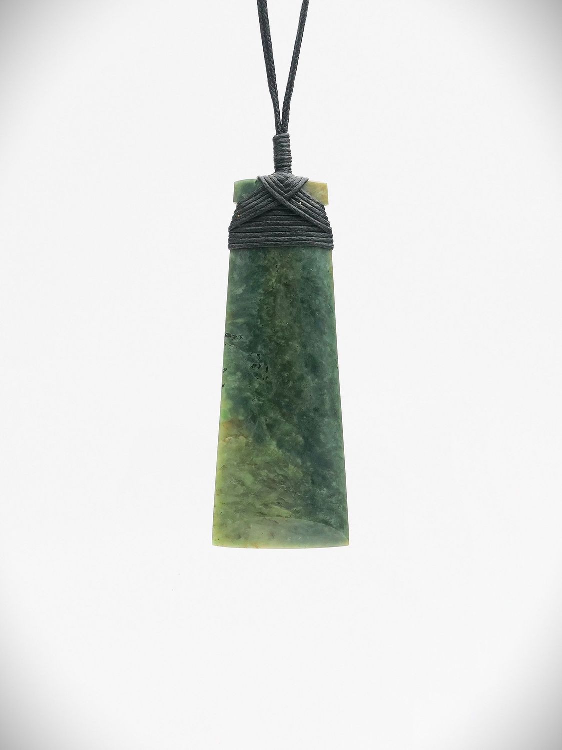 Moko Pounamu Toki NZ Genuine Hapopo Greenstone - Awanui