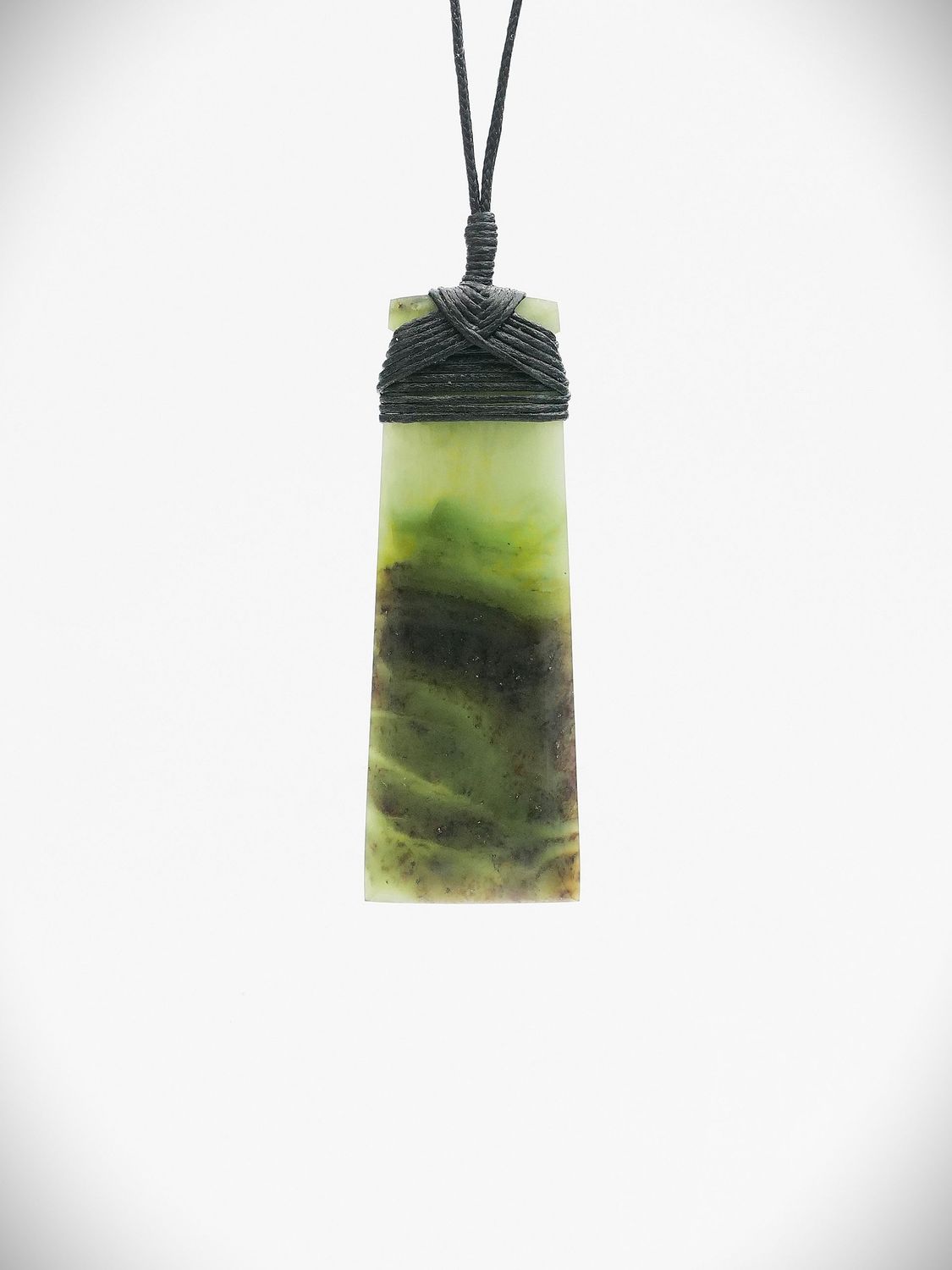 Moko Pounamu Toki NZ Genuine Hapopo Greenstone - Tikitiki