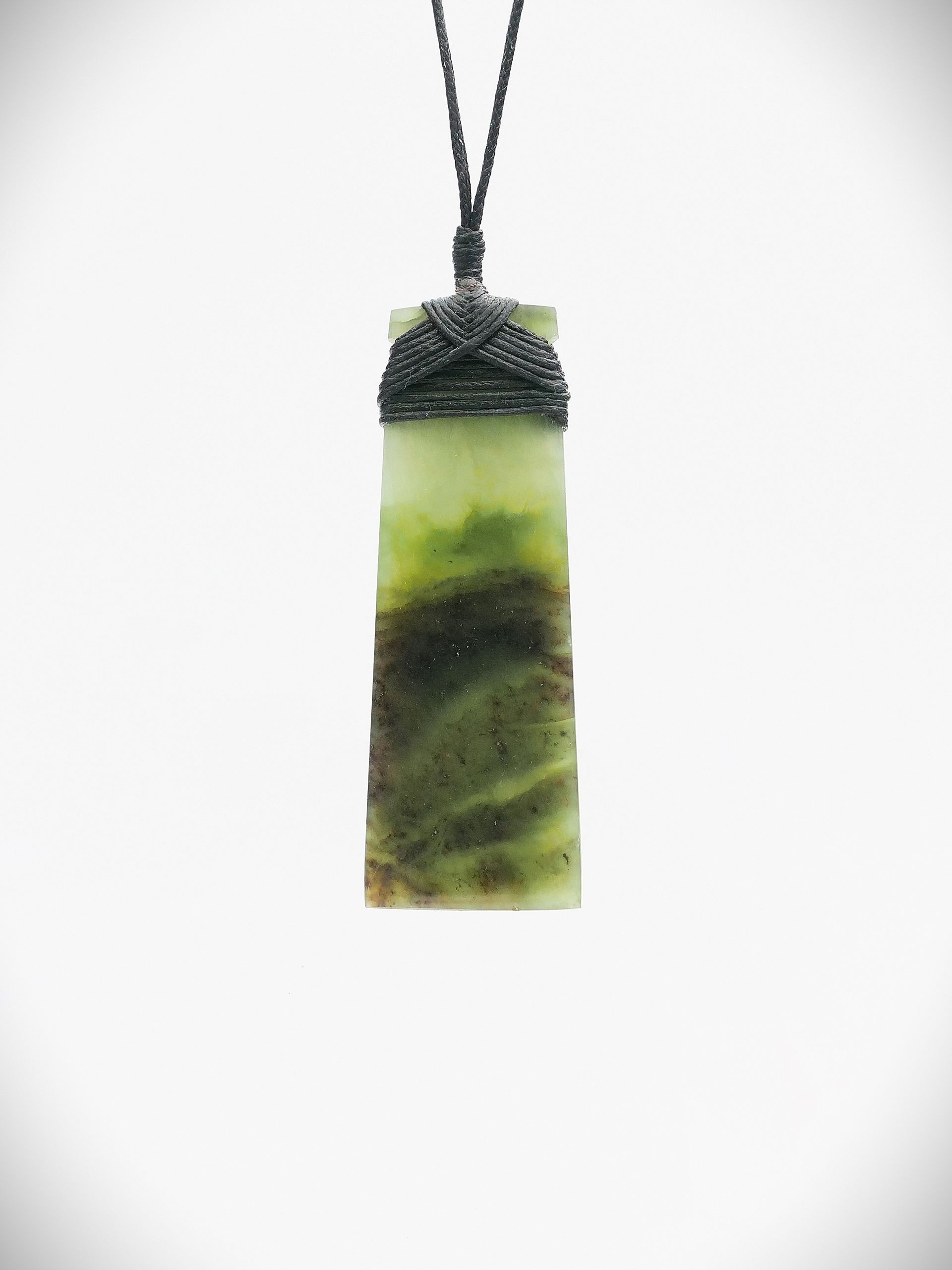 Moko Pounamu Toki NZ Genuine Hapopo Greenstone - Tikitiki