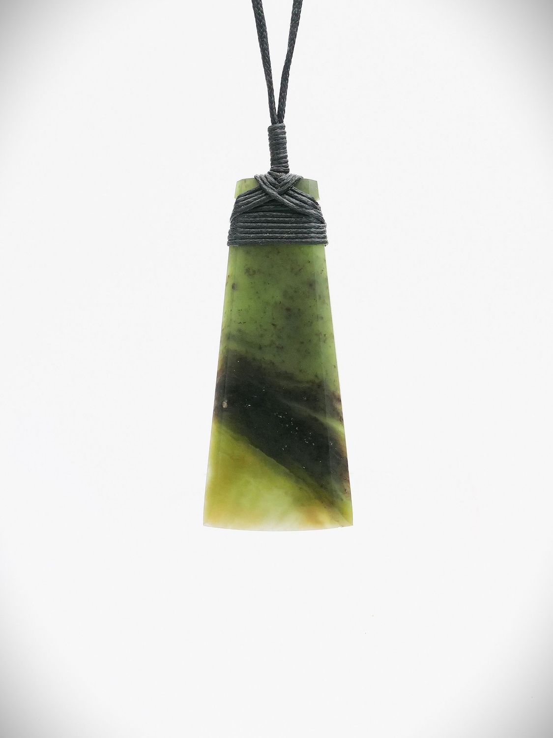 Moko Pounamu Toki NZ Genuine Hapopo Greenstone - Tawata