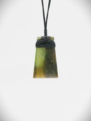 Moko Pounamu Toki NZ Genuine Hapopo Greenstone - Rangitukia