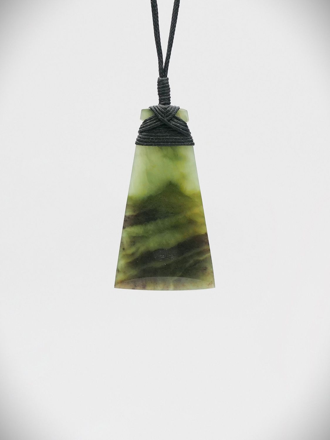 Moko Pounamu Toki NZ Genuine Hapopo Greenstone - Kahukura