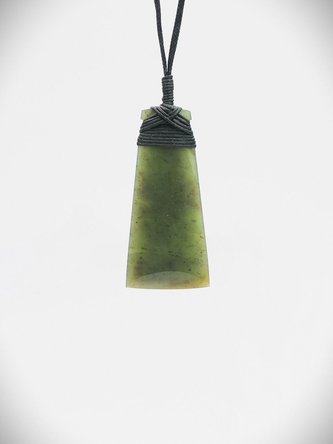 Moko Pounamu Toki NZ Genuine Hapopo Greenstone - Tikapa
