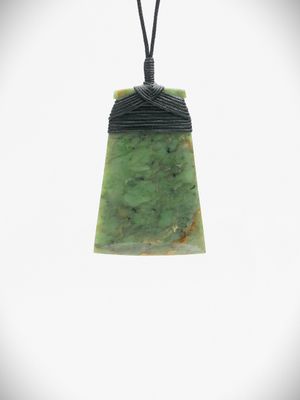 Moko Pounamu Toki NZ Genuine Hapopo Greenstone - Rahui
