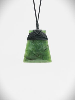 Moko Pounamu Toki NZ Genuine Hapopo Greenstone - Hautai