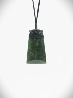 Moko Pounamu Toki NZ Genuine Hapopo Greenstone - Hinerupe