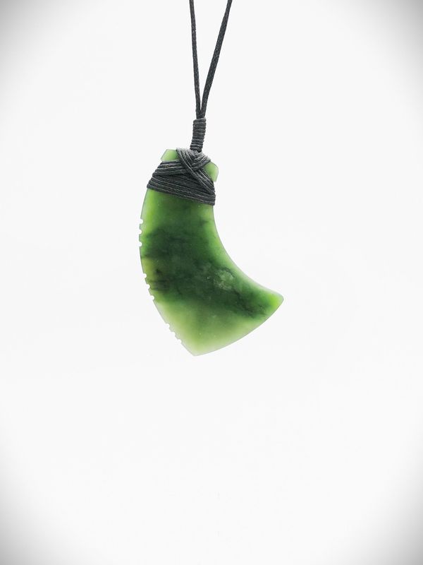 Moko Pounamu Kuru NZ Genuine Hapopo Greenstone - Te Kahika