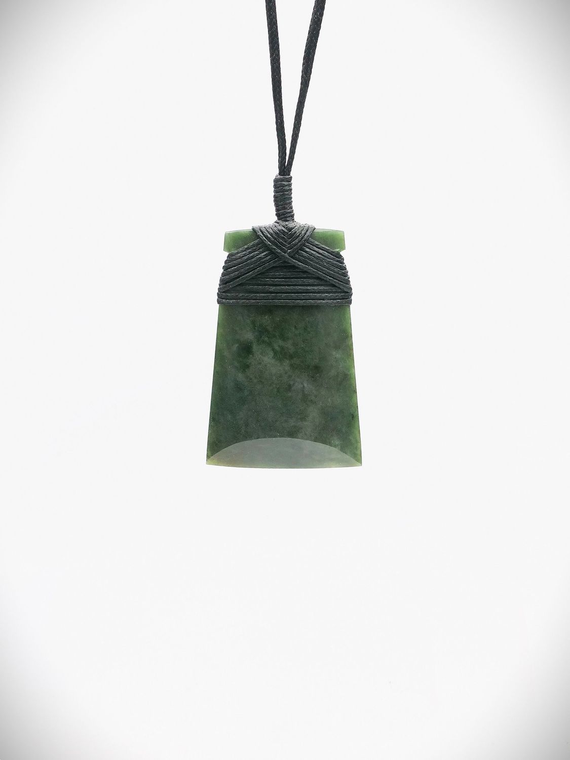 Moko Pounamu Toki NZ Genuine Hapopo Greenstone - Waikura
