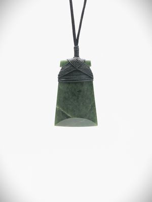Moko Pounamu Toki NZ Genuine Hapopo Greenstone - Waihirere Moko Pounamu Toki NZ Genuine Hapopo Greenstone - Waihirere