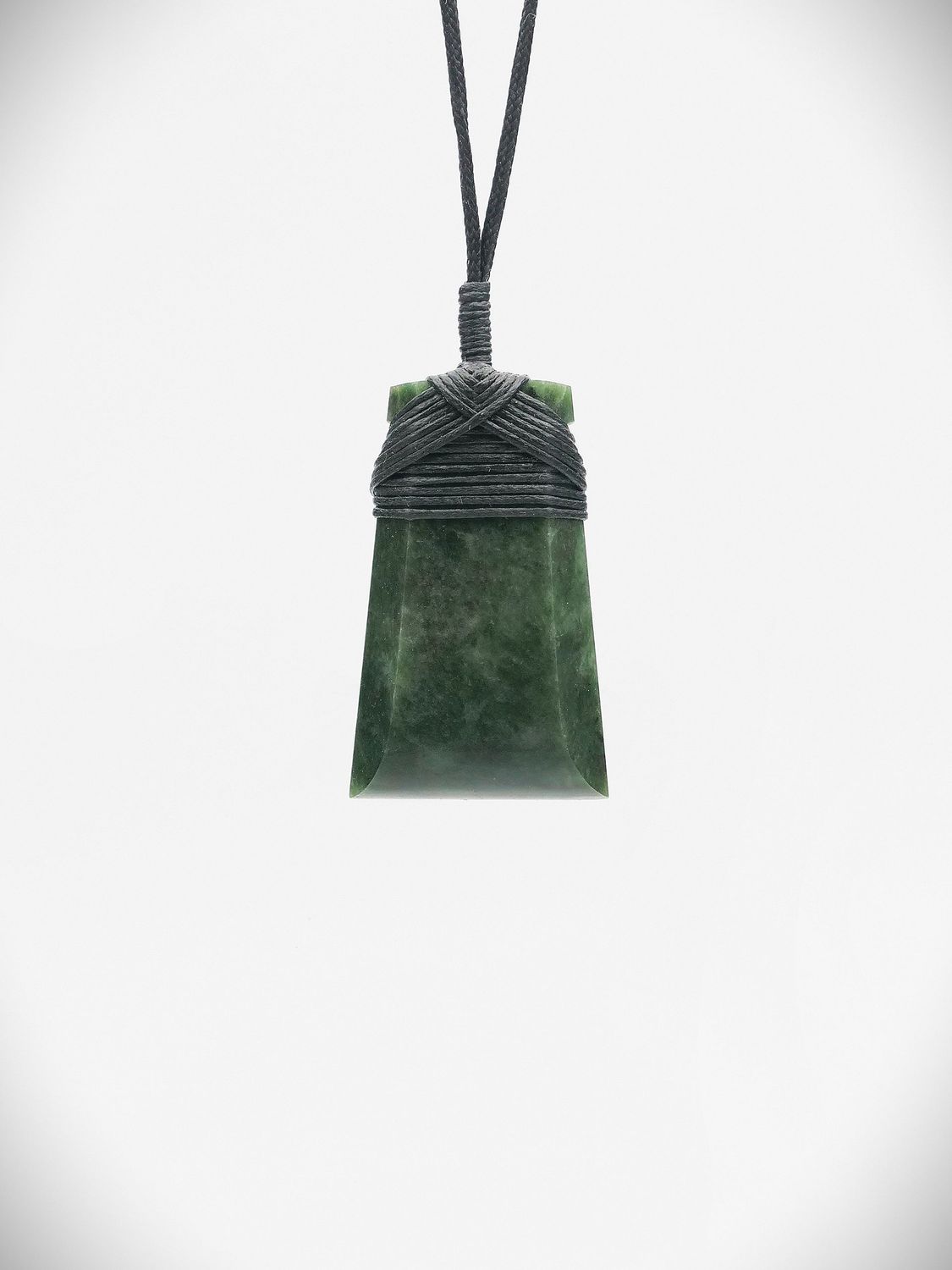 Moko Pounamu Toki NZ Genuine Hapopo Greenstone - Potikirua
