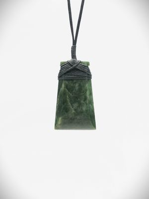 Moko Pounamu Toki NZ Genuine Hapopo Greenstone - Raukokore