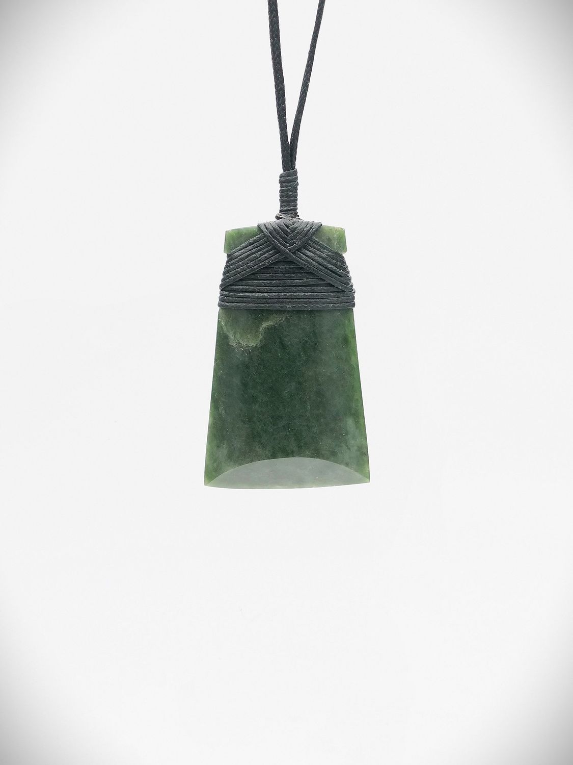 Moko Pounamu Toki NZ Genuine Hapopo Greenstone - Maraehako