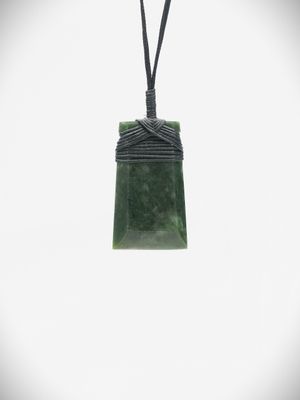 Moko Pounamu Toki NZ Genuine Hapopo Greenstone - Pahaoa