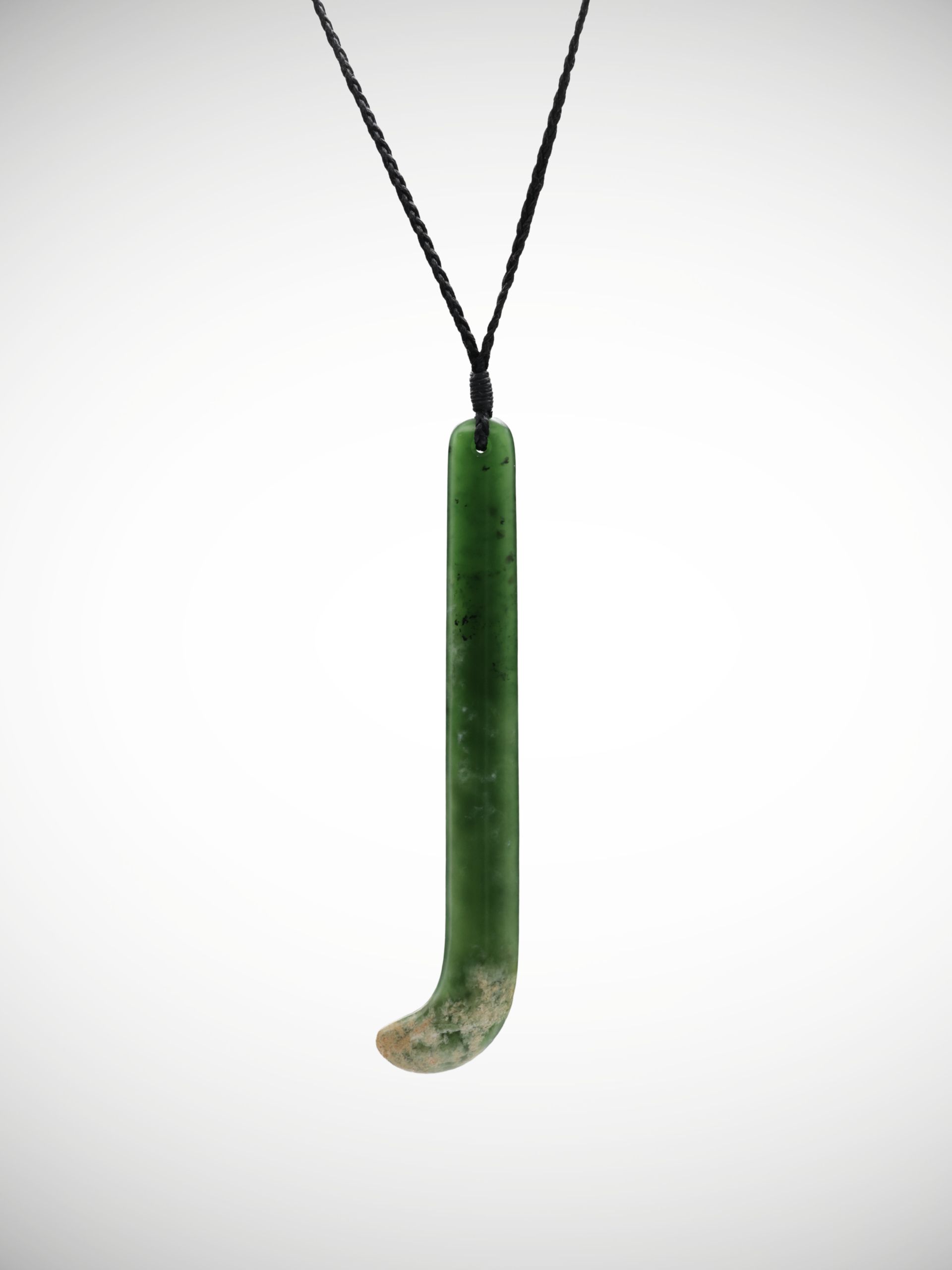 Moko Pounamu Kapeu NZ Genuine Marsden Flower Greenstone - Maraetai