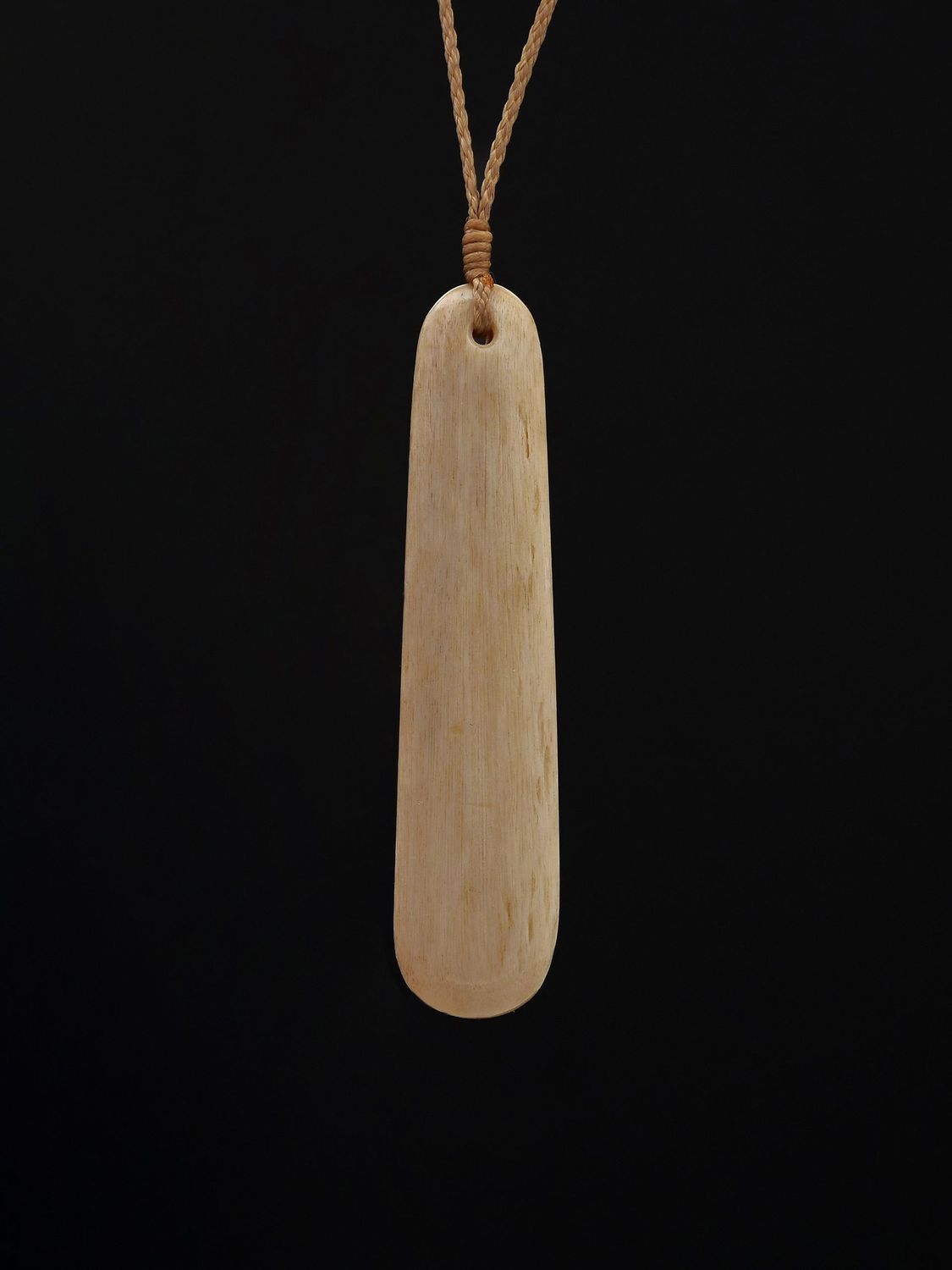 Moko Pounamu, Roimata Whale Bone Carving - Peraki Moko Pounamu, Roimata Whale Bone Carving - Peraki