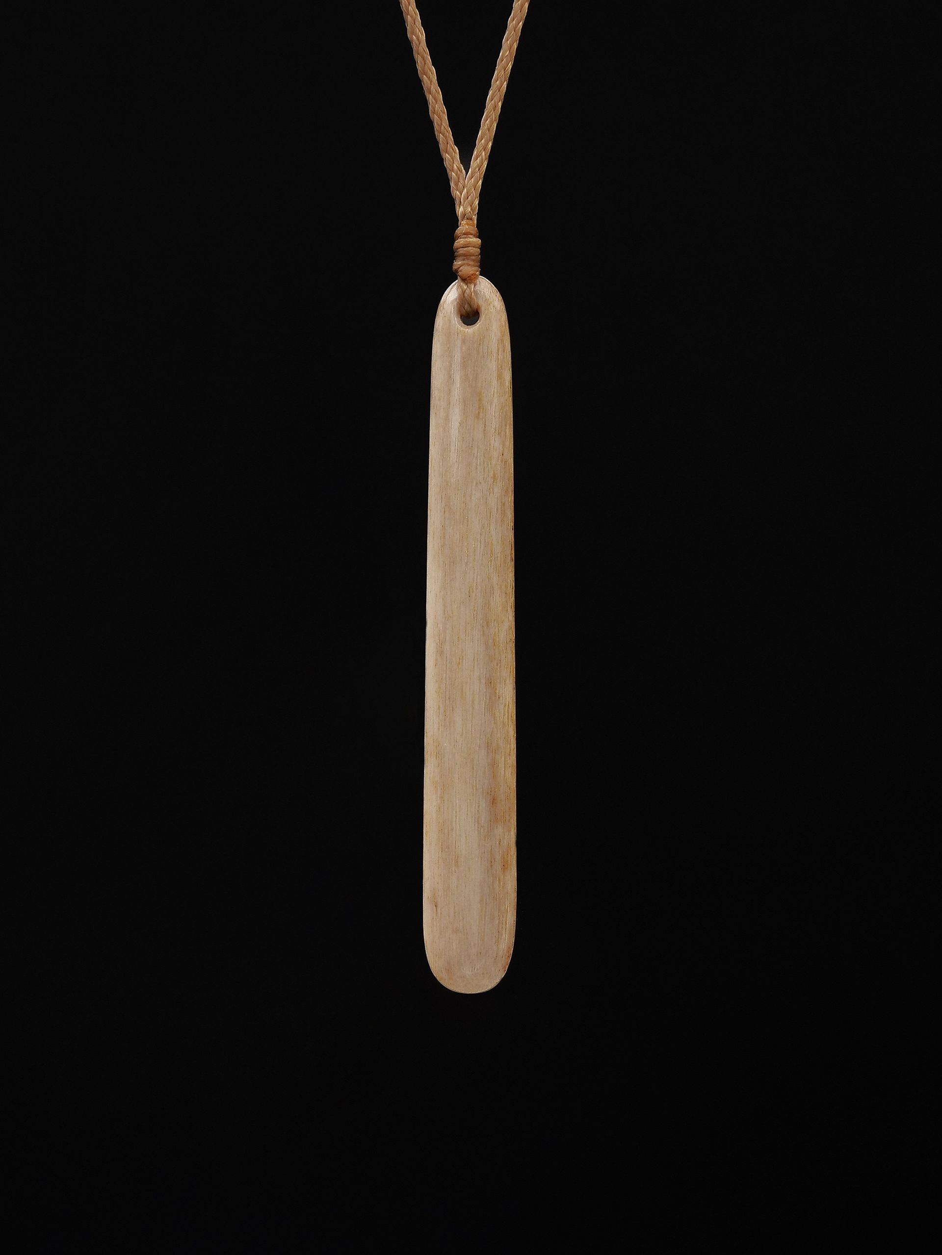 Moko Pounamu, Roimata Whale Bone Carving - Hinewai