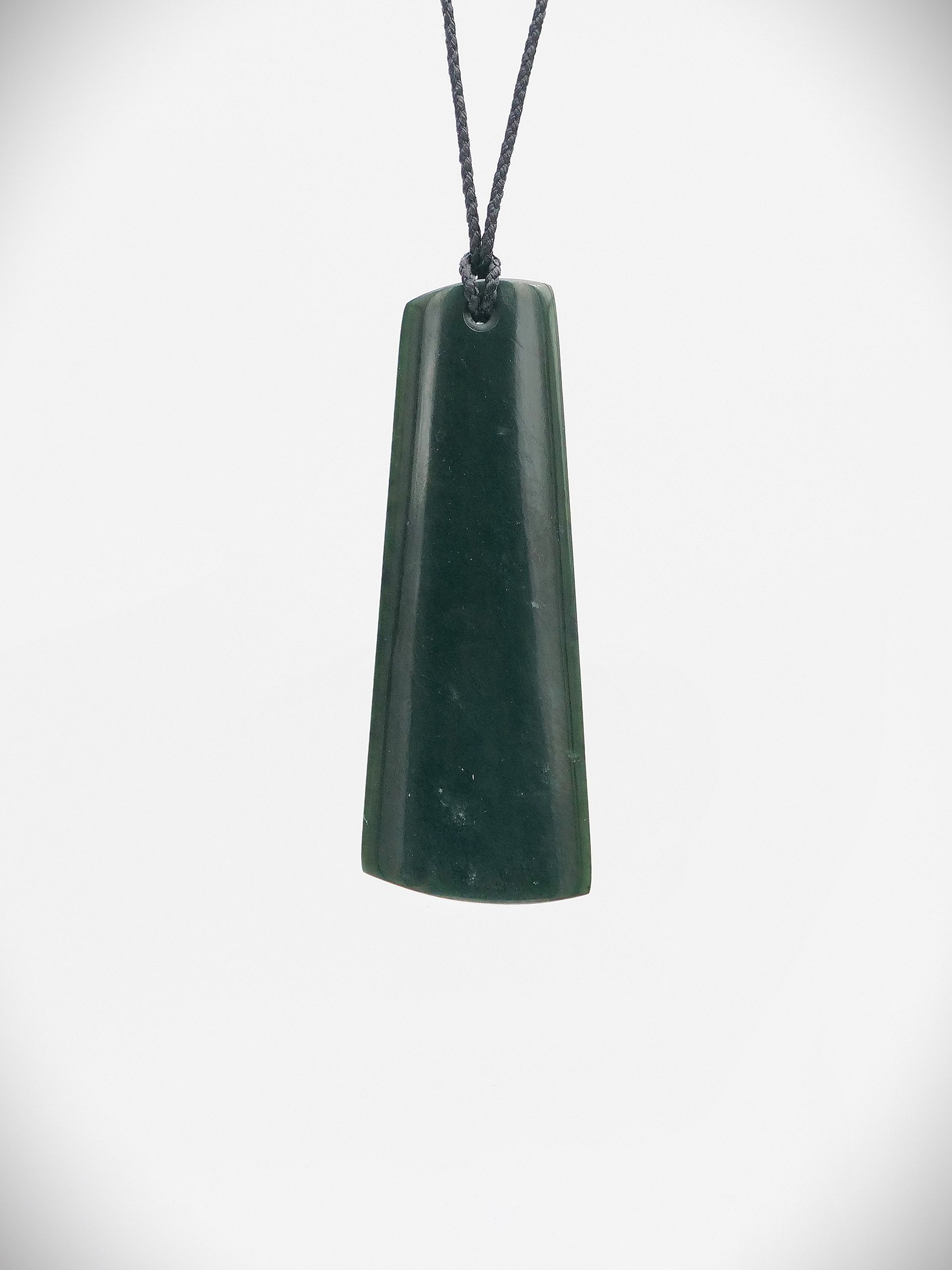 Moko Pounamu Kuru Genuine NZ Kawakawa Greenstone - Arapuni