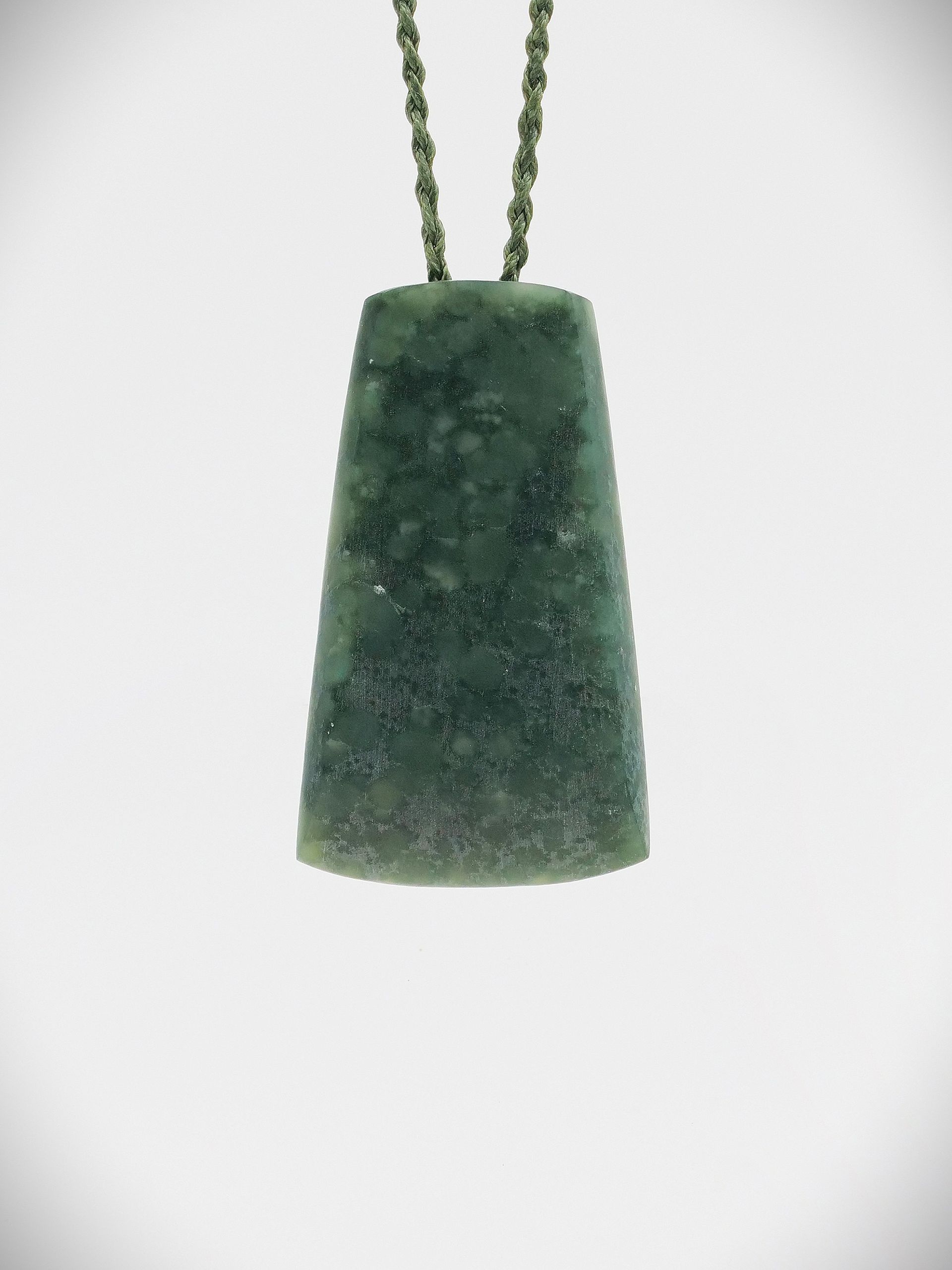 Moko Pounamu Toki NZ Genuine Kawakawa Greenstone - Maraenui