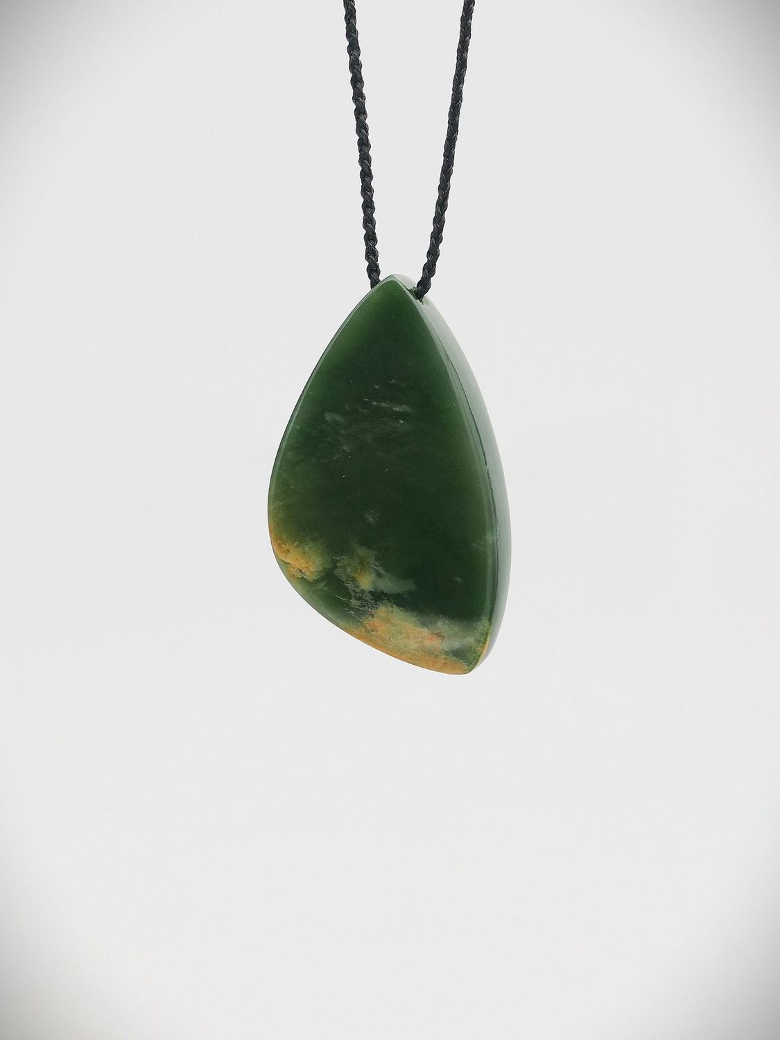Moko Pounamu Roimata (Teardrop) NZ Genuine Marsden Flower Greenstone - Hawai Moko Pounamu Roimata (Teardrop) NZ Genuine Marsden Flower Greenstone - Hawai