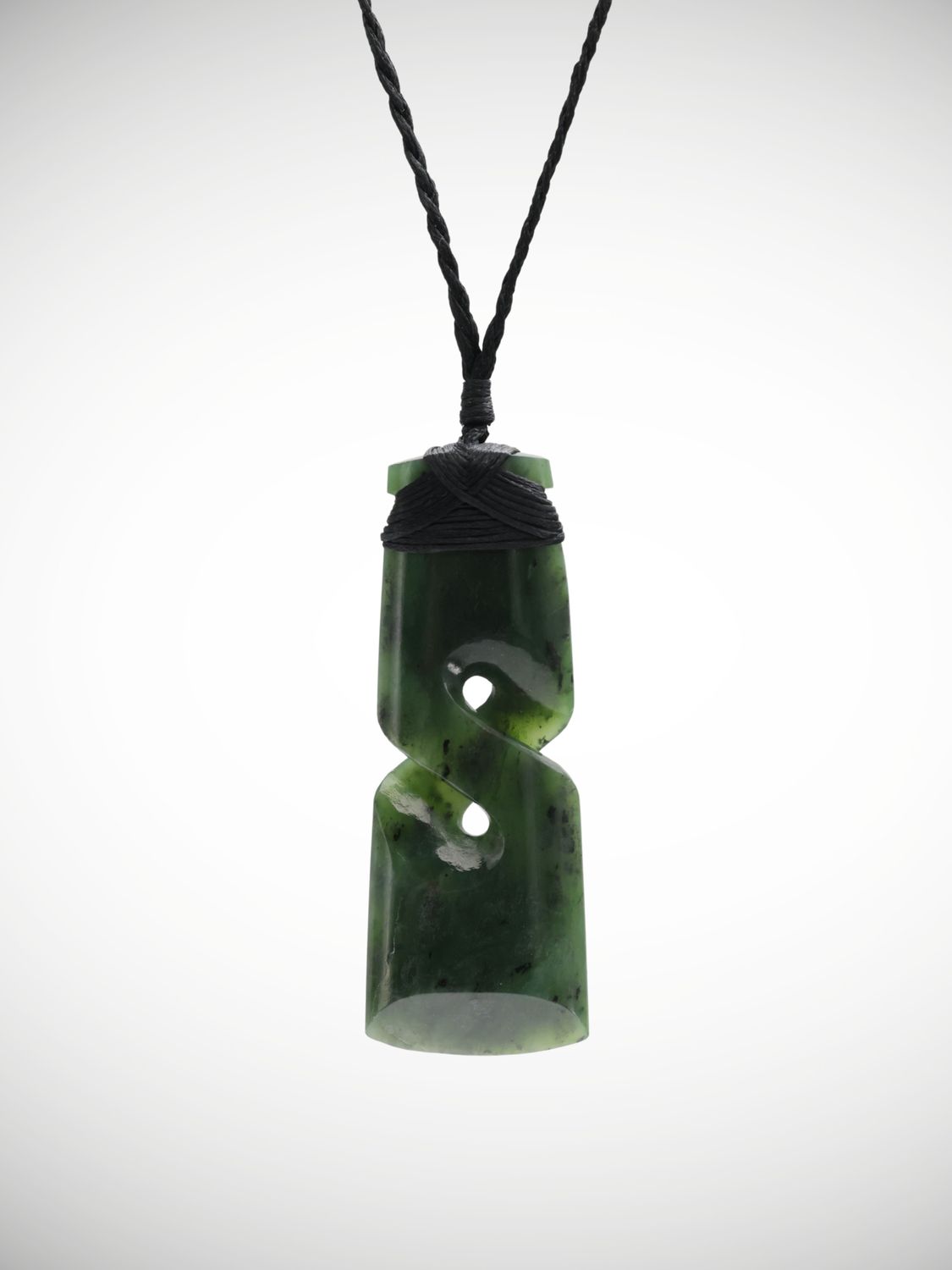 Moko Pounamu Toki with Pikorua Genuine NZ Kahurangi Greenstone - Mangapu Moko Pounamu Toki with Pikorua Genuine NZ Kahurangi Greenstone - Mangapu