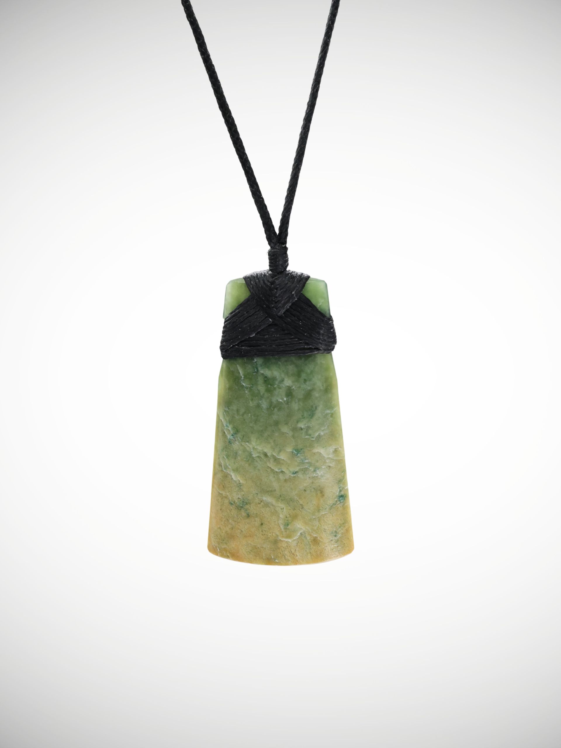 Moko Pounamu Toki Genuine NZ Marsden Flower Greenstone - Mangapai