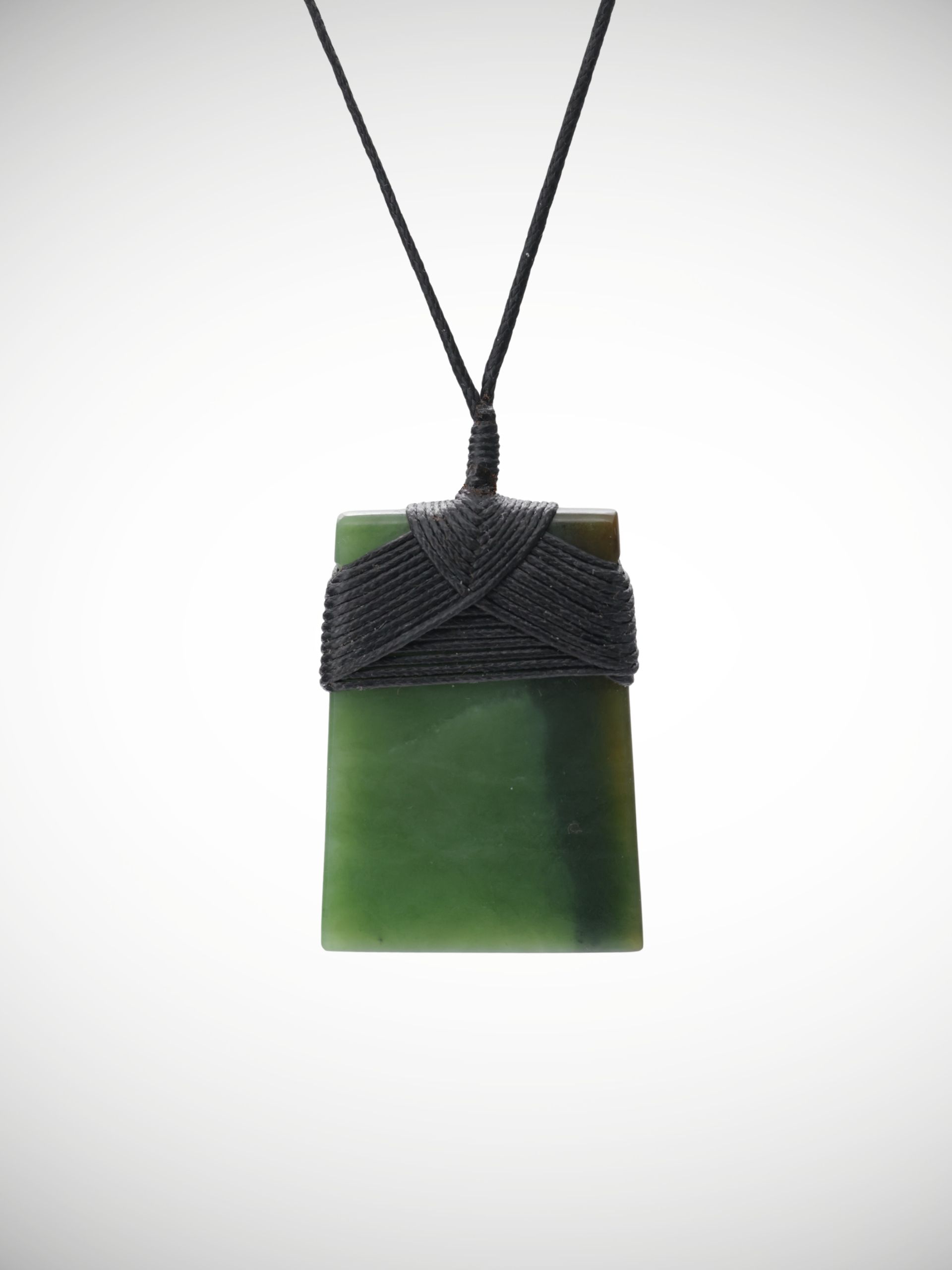Moko Pounamu Toki Genuine NZ Kawakawa Greenstone - Okiwi