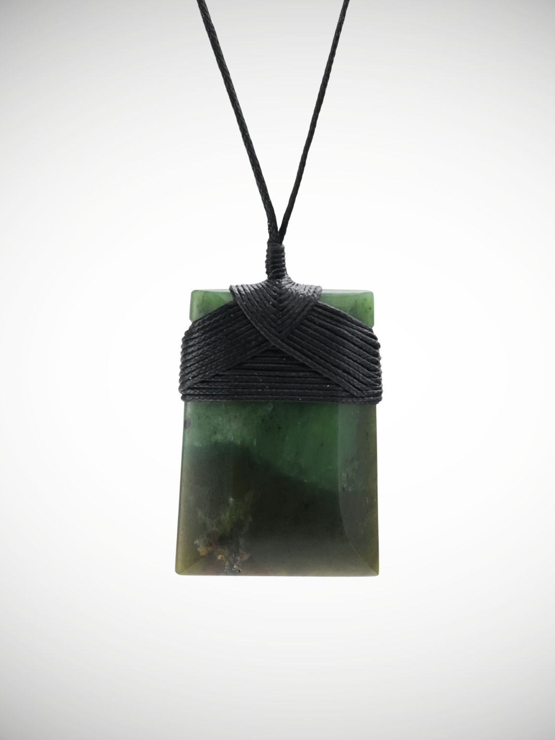Moko Pounamu Toki Genuine NZ Kawakawa Greenstone - Okere