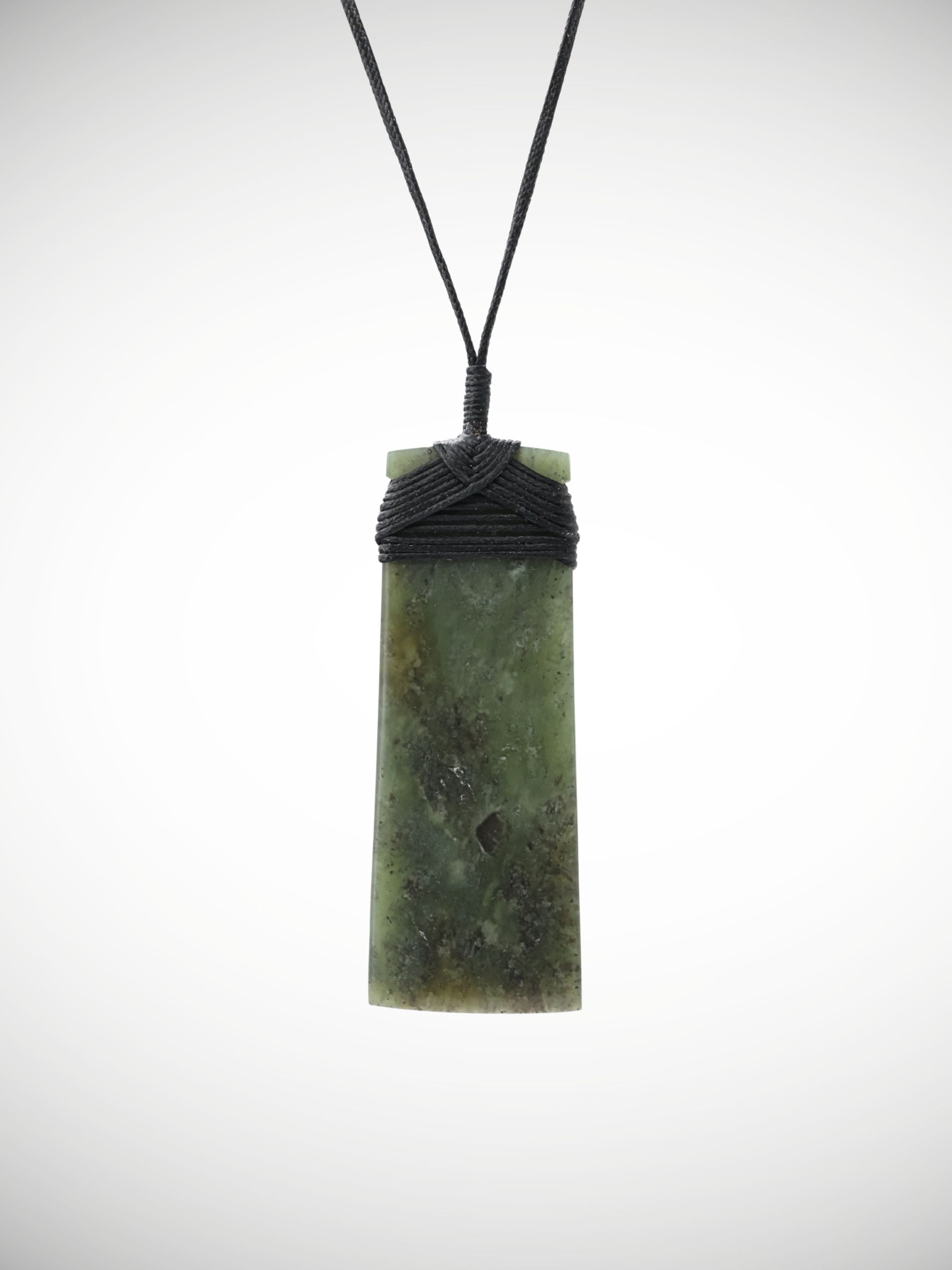 Moko Pounamu Toki Genuine NZ Kawakawa Greenstone - Mangatea