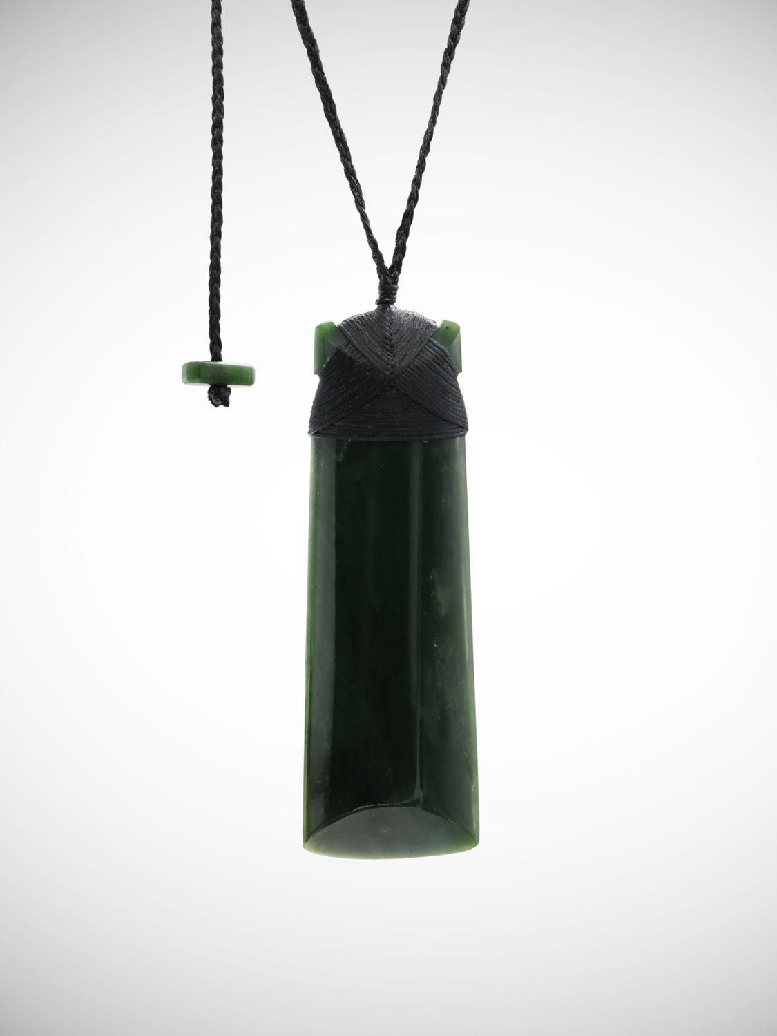 Moko Pounamu Toki Genuine NZ Kahurangi Greenstone - Maungatautari