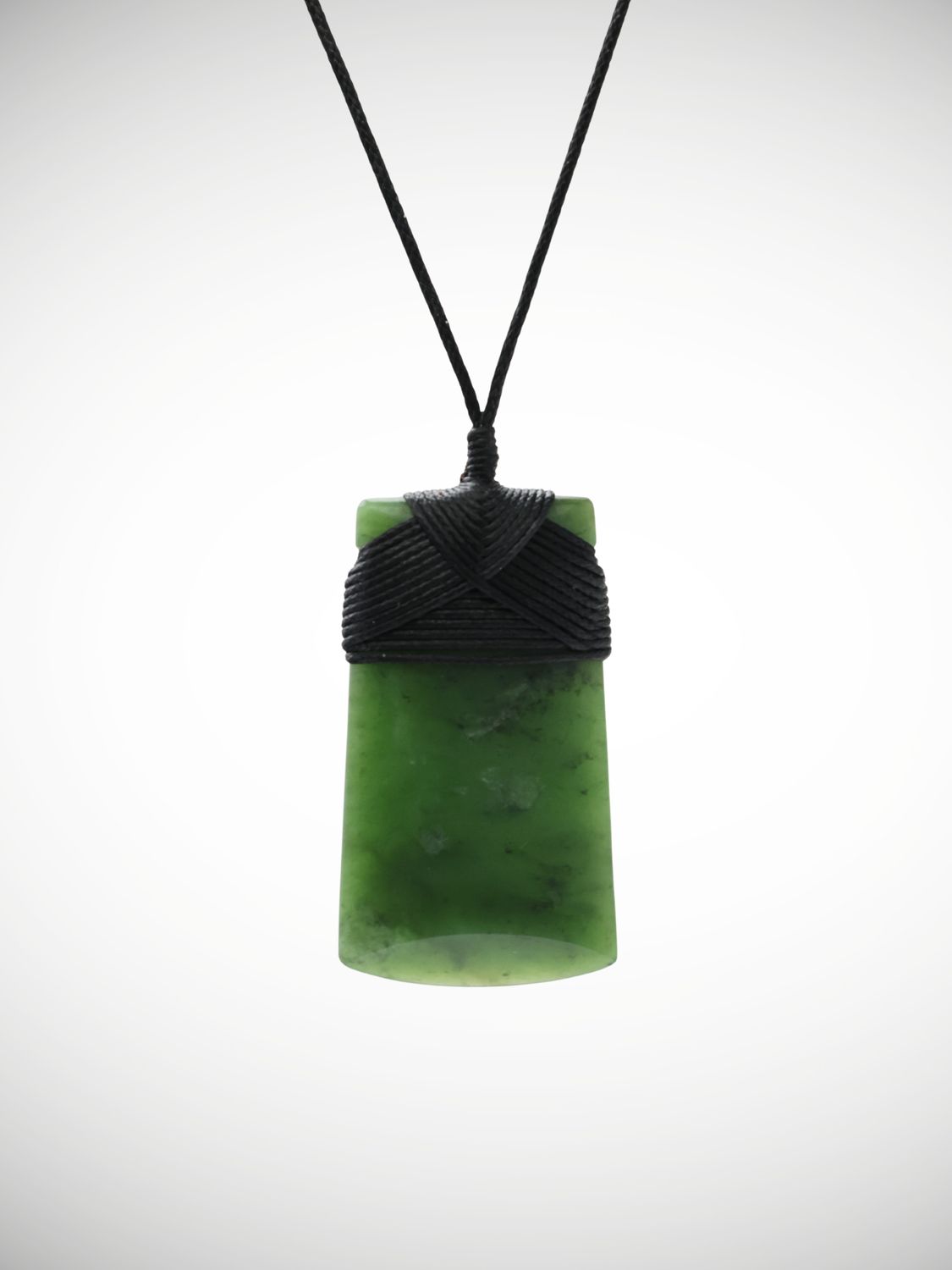 Moko Pounamu Toki Genuine NZ Kawakawa Greenstone - Maraetai