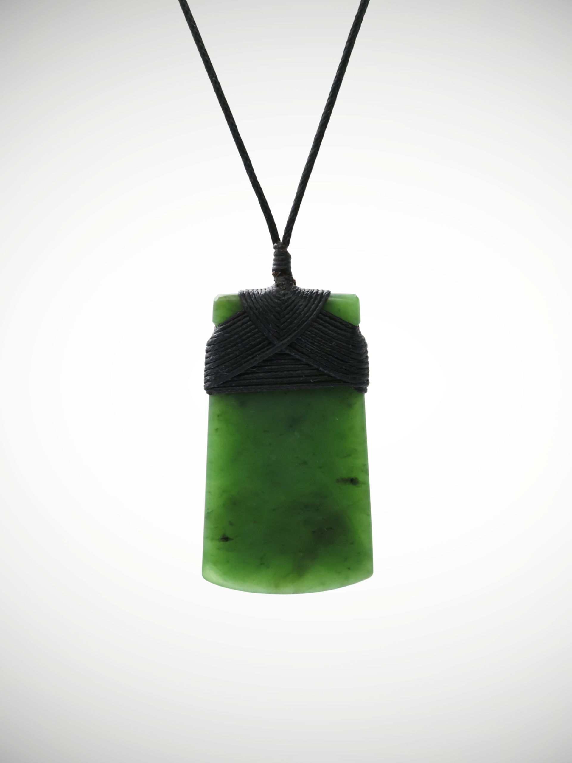 Moko Pounamu Toki Genuine NZ Kawakawa Greenstone - Maraetai