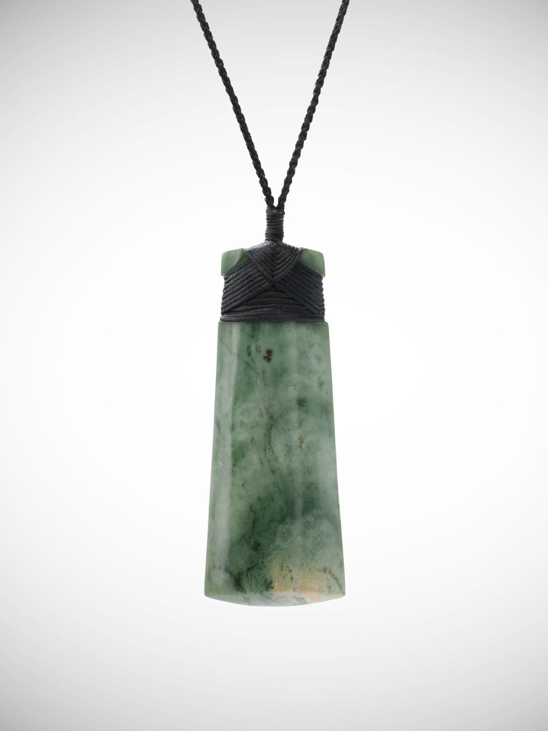 Moko Pounamu Toki Genuine NZ Raukaraka Greenstone - Ngaroma