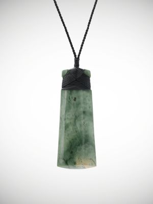 Moko Pounamu Toki Genuine NZ Raukaraka Greenstone - Ngaroma Moko Pounamu Toki Genuine NZ Raukaraka Greenstone - Ngaroma