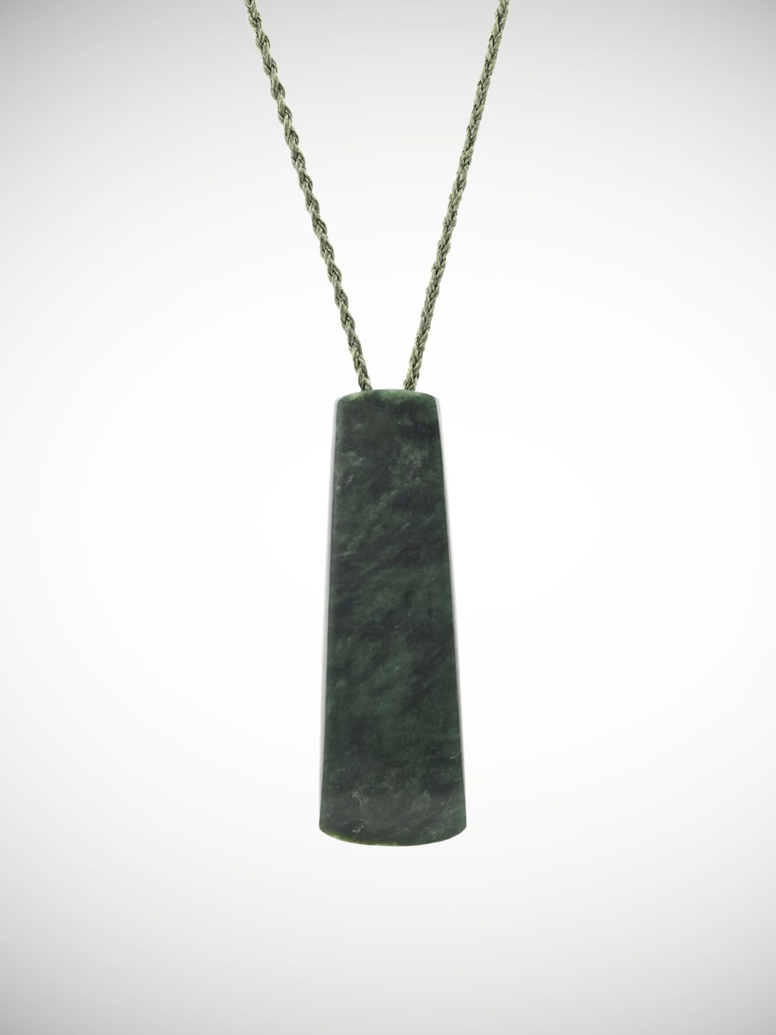 Moko Pounamu Toki Genuine NZ Kawakawa Greenstone - Ngaionui